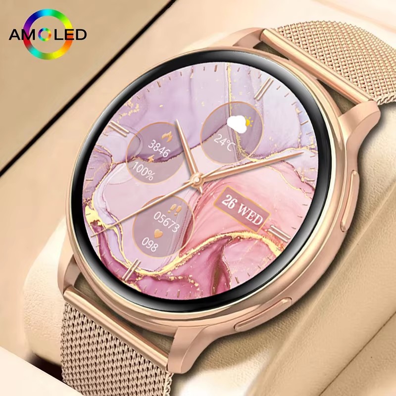 Smartwatch Timex Watches For Women - Смарт-круглые модные часы с Bluetooth-вызовом, новые