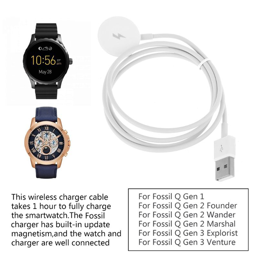 Зарядный кабель для Fossil Gen – обзор и цена Fossil Watches Smartwatch Gen 3