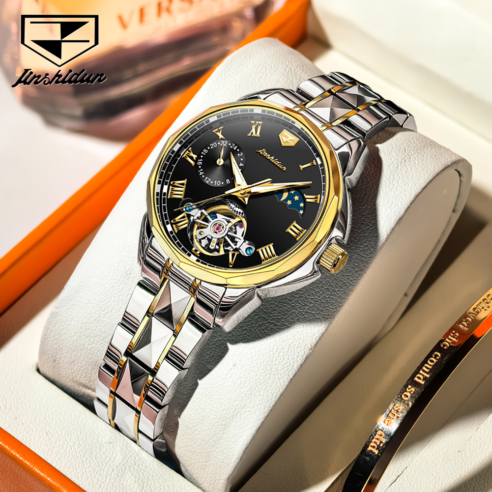 Женские часы JSDUN 8937: автом – обзор и цена Skeleton Mechanical Watch
