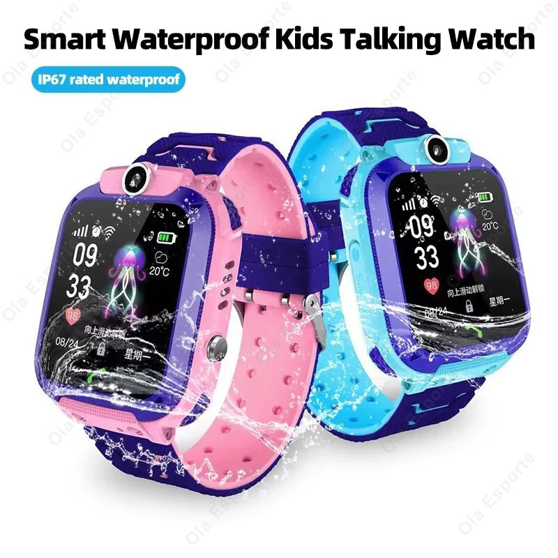 Детские смарт-часы Q12 с 2G-вы – обзор и цена Smartwatch Digital Watches For Kid Boy With Alarm