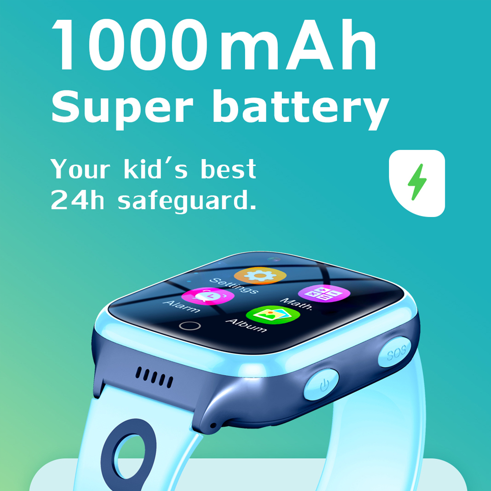Детские Смарт-часы, 4G, 1000 м – обзор и цена Smartwatch Digital Watches For Kid Boy With Alarm