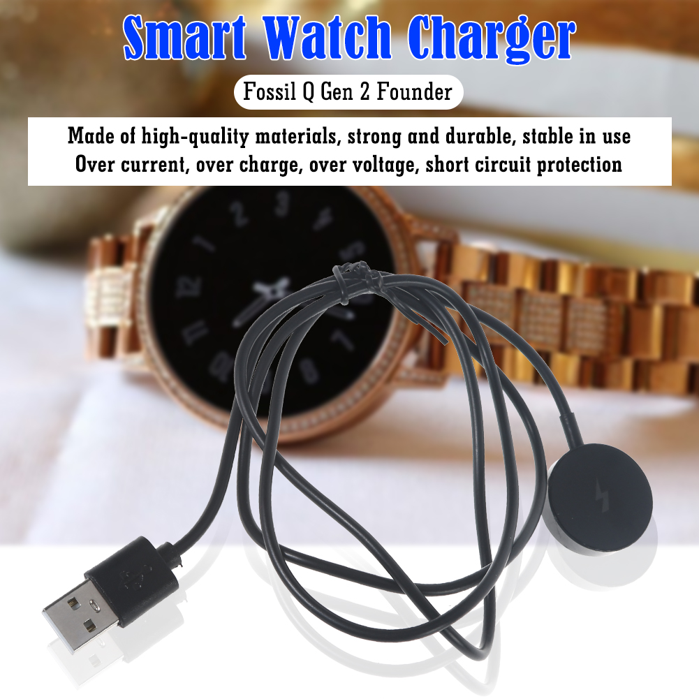 Магнитное зарядное устройство  – обзор и цена Fossil Watches Smartwatch Gen 3