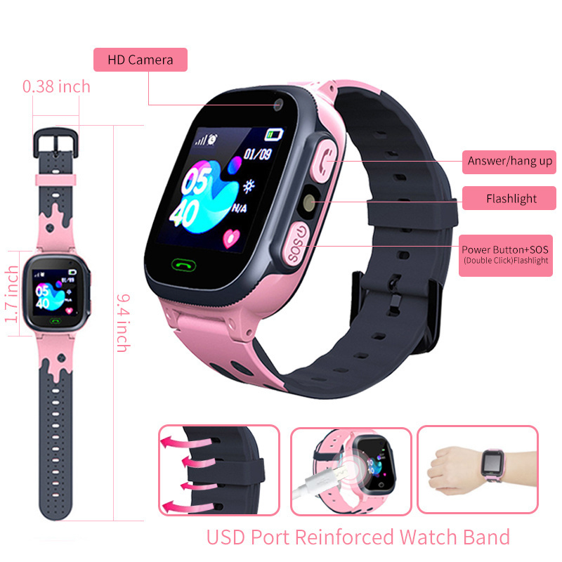 Детские умные часы, водонепрон – обзор и цена Smartwatch Digital Watches For Kid Boy With Alarm