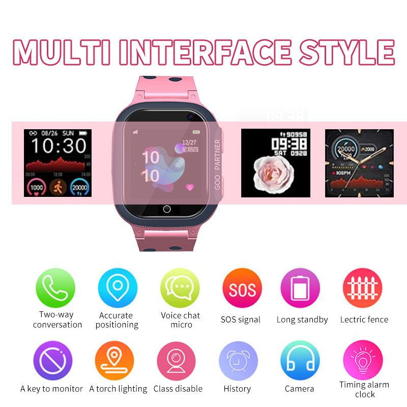 Детские умные часы, водонепрон – обзор и цена Smartwatch Digital Watches For Kid Boy With Alarm