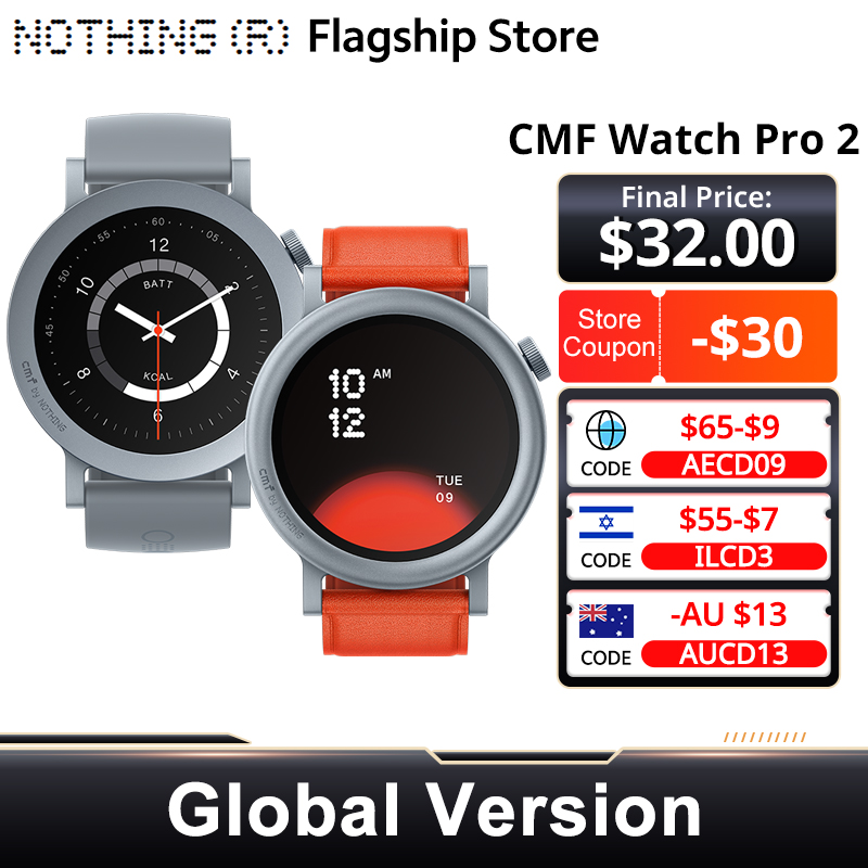 Умные часы CMF by Nothing Glob – обзор и цена Smartwatch Nothing Watches