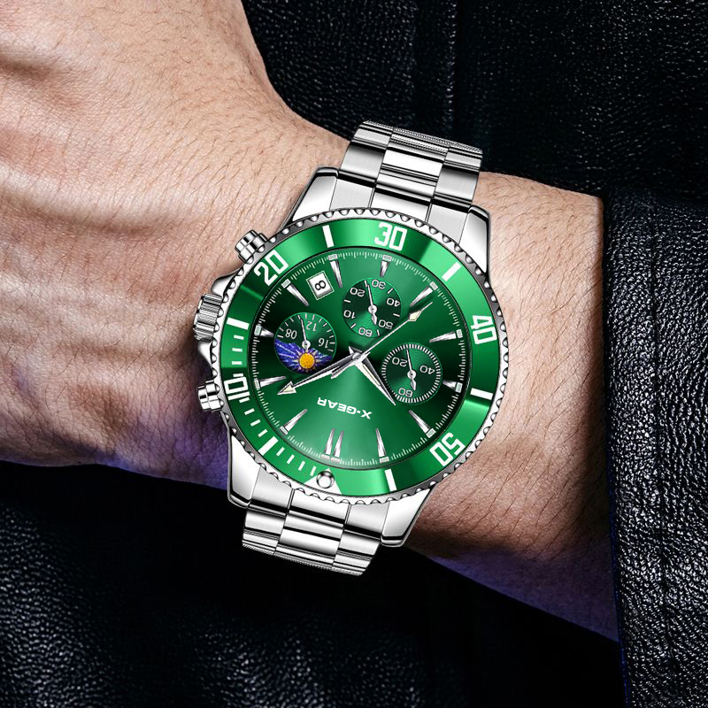 Мужские кварцевые часы X-GEAR  – обзор и цена Smartwatch Luxury Watches