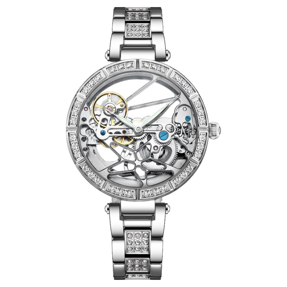 Роскошные модные часы со скеле – обзор и цена Skeleton Mechanical Watch