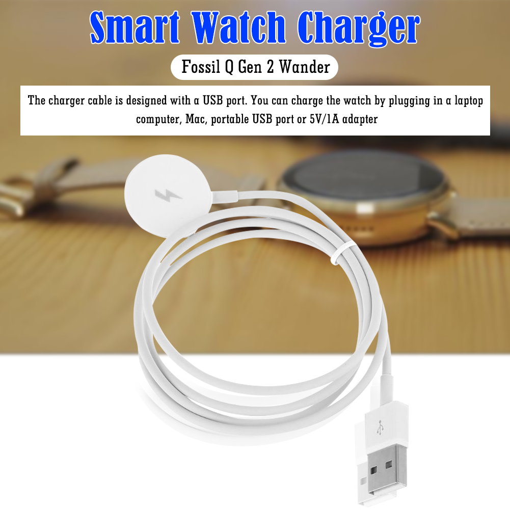 Кабель для зарядки часов, USB- – обзор и цена Fossil Watches Smartwatch Gen 3